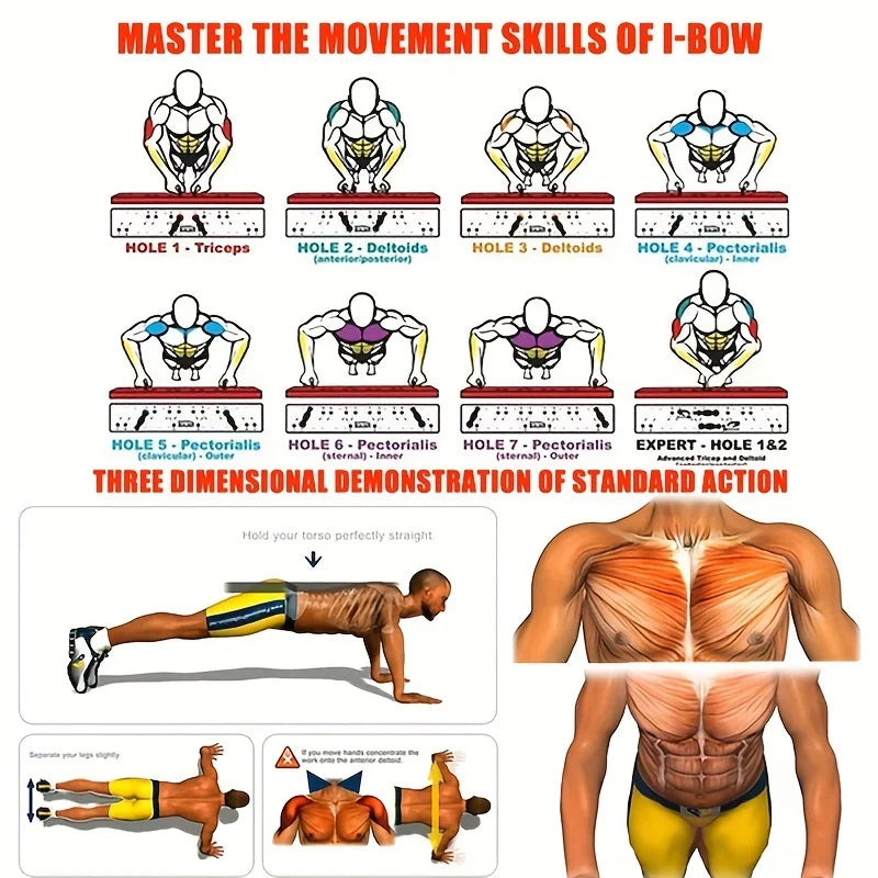 All-in-One Push-Up Board System