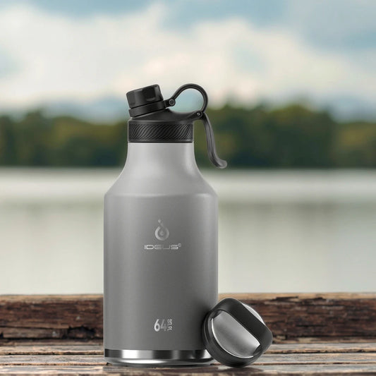 64oz Stainless Steel Insulated Sports Water Bottle